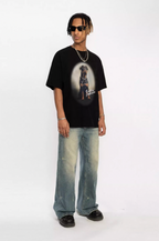 EMPTY REFERENCE Rottweiler Dog Print Tee