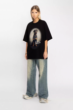 EMPTY REFERENCE Rottweiler Dog Print Tee