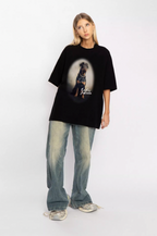 EMPTY REFERENCE Rottweiler Dog Print Tee