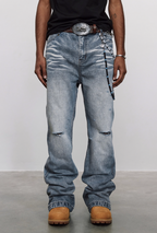 ANTIDOTE Nostalgic Horsebit Denim Jeans