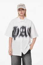 Harsh and Cruel Phantom Gothic Cuban Shirt