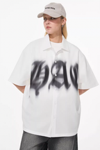 Harsh and Cruel Phantom Gothic Cuban Shirt
