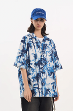 Harsh and Cruel Palm Shadow Cuban Shirt