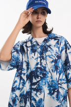 Harsh and Cruel Palm Shadow Cuban Shirt