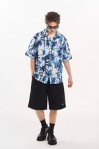 Harsh and Cruel Palm Shadow Cuban Shirt