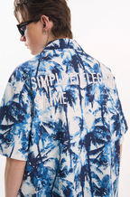 Harsh and Cruel Palm Shadow Cuban Shirt