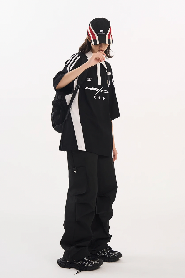 Harsh and Cruel Vintage Jersey Training Polo Shirt