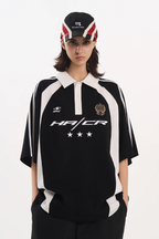 Harsh and Cruel Vintage Jersey Training Polo Shirt