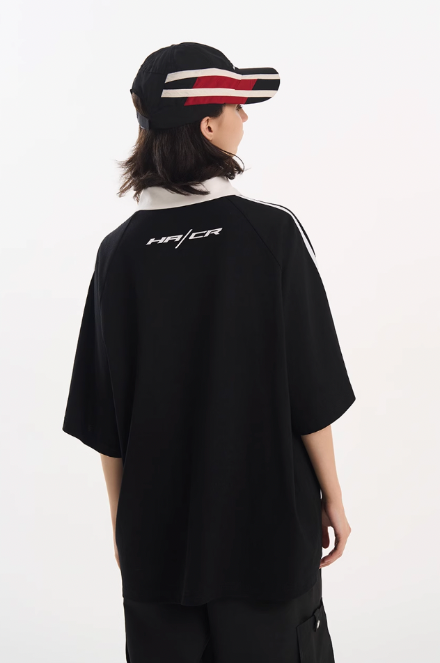 Harsh and Cruel Vintage Jersey Training Polo Shirt