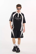 Harsh and Cruel Vintage Jersey Training Polo Shirt