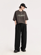 F3F Select Wide Leg Tuck Casual Suit Pants