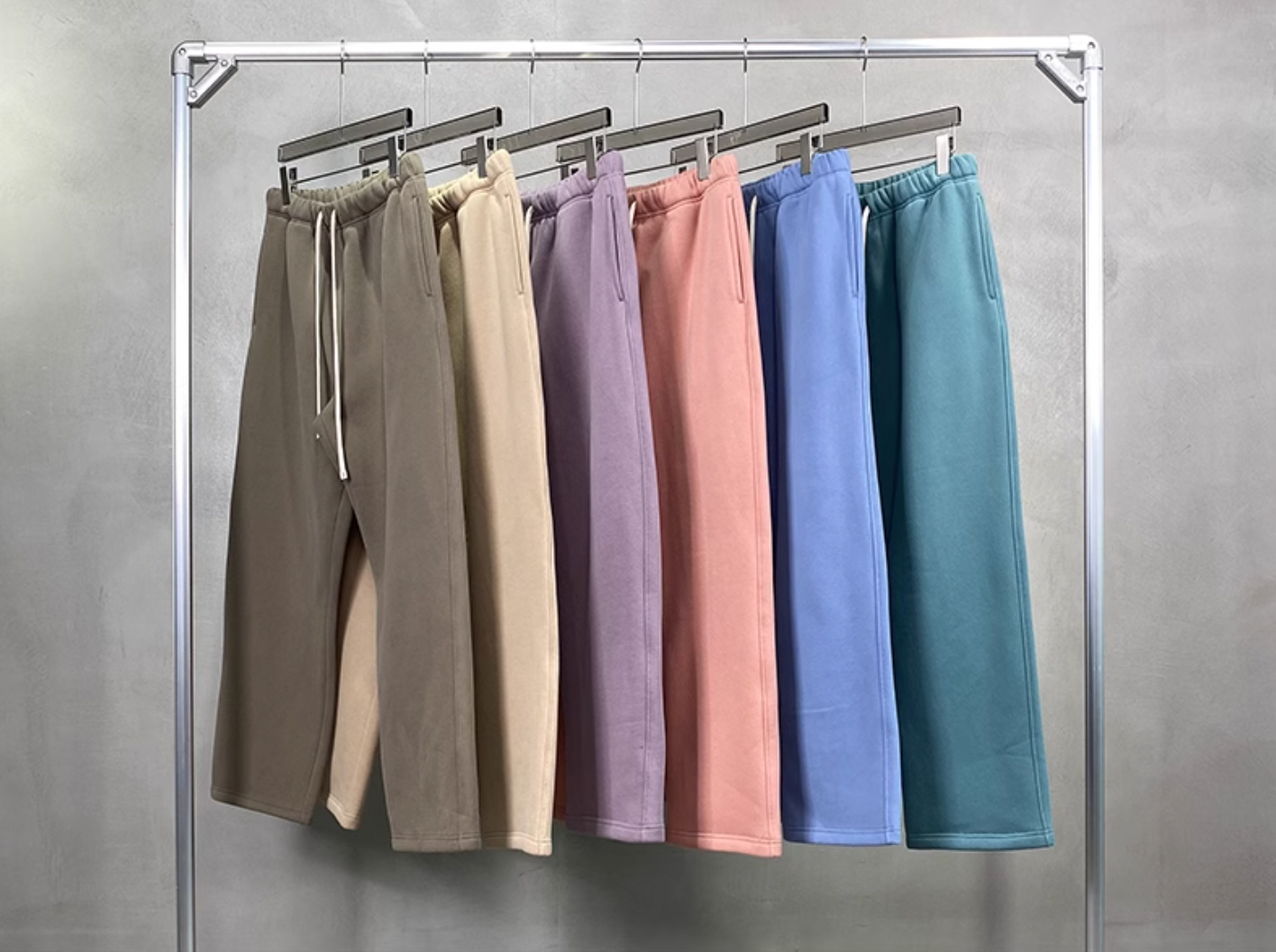 F3F Select High Street Heavyweight Solid Color Straight Sweatpants