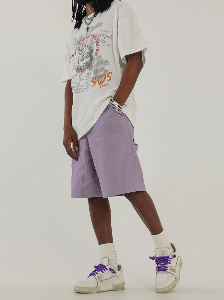 F3F Select Lumberjack Studded Work Shorts