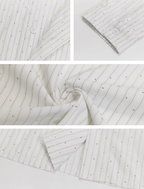 JHYQ Hot Diamond Striped Long Sleeved Shirt
