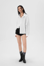 JHYQ Hot Diamond Striped Long Sleeved Shirt