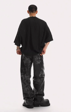 JHYQ Diamond Pattern Tee