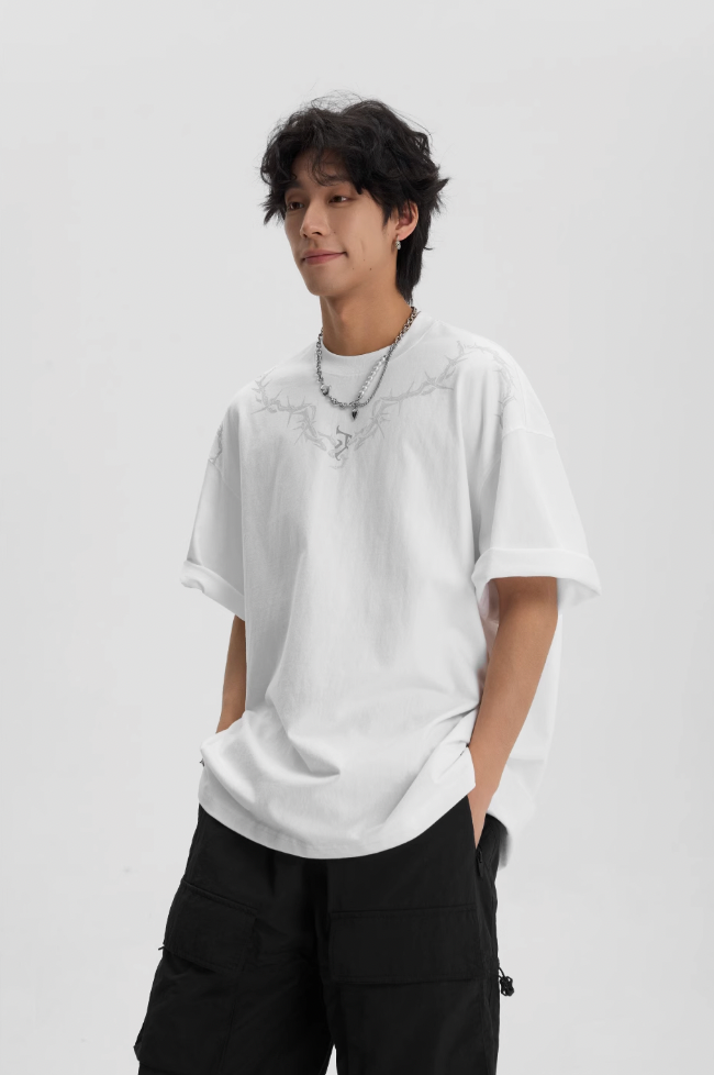 JHYQ Thorn Graphic Logo Tee
