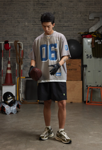 REAIMNESS Mesh Graffiti Rugby Jersey