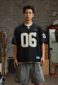 REAIMNESS Mesh Graffiti Rugby Jersey