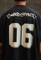 REAIMNESS Mesh Graffiti Rugby Jersey