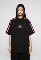 Achock Stripes Logo Printed Tee