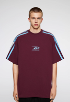 Achock Stripes Logo Printed Tee