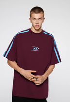 Achock Stripes Logo Printed Tee