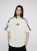 Achock Stripes Logo Printed Tee