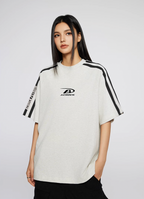 Achock Stripes Logo Printed Tee