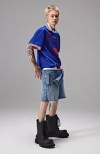 4tra "Rebel Pirate" Bullseye Soccer Jersey Tee