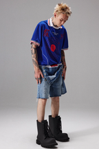 4tra "Rebel Pirate" Bullseye Soccer Jersey Tee