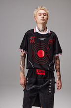 4tra "Rebel Pirate" Bullseye Soccer Jersey Tee