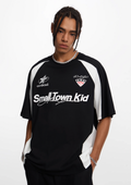 STK SmallTownKid Patchwork Racing Screen Printed Soccer Jersey