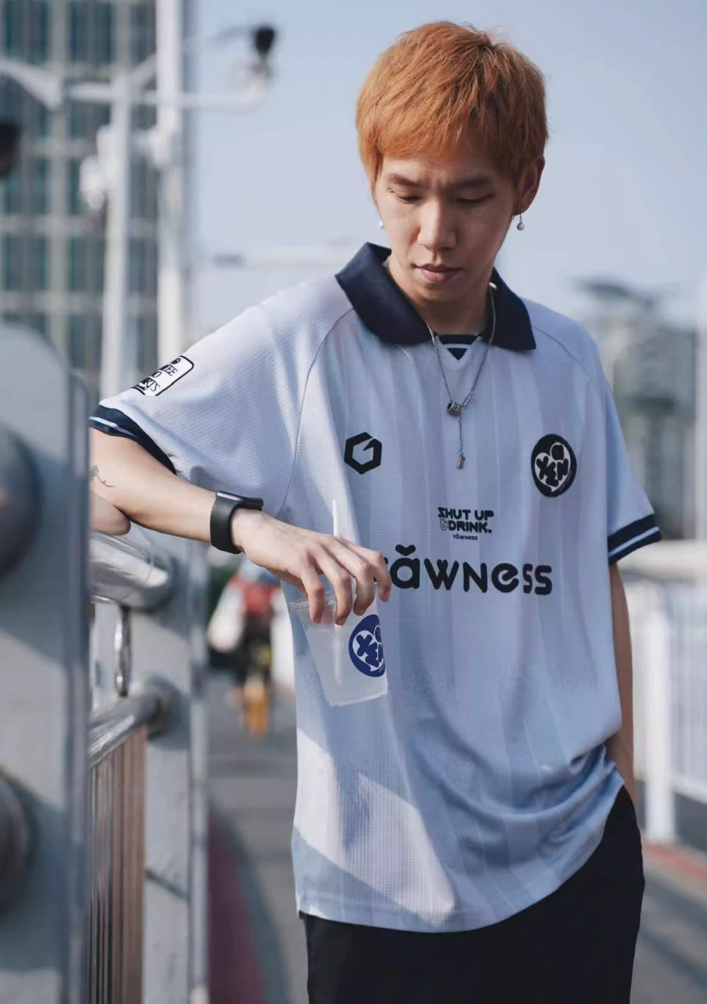 GOINTO x Yawn Soccer Jersey Polo