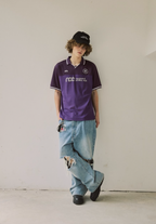 NORYBRAND Sports Club Mesh Patchwork Soccer Jersey Polo