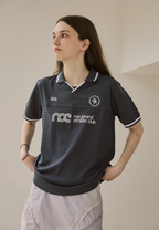 NORYBRAND Sports Club Mesh Patchwork Soccer Jersey Polo