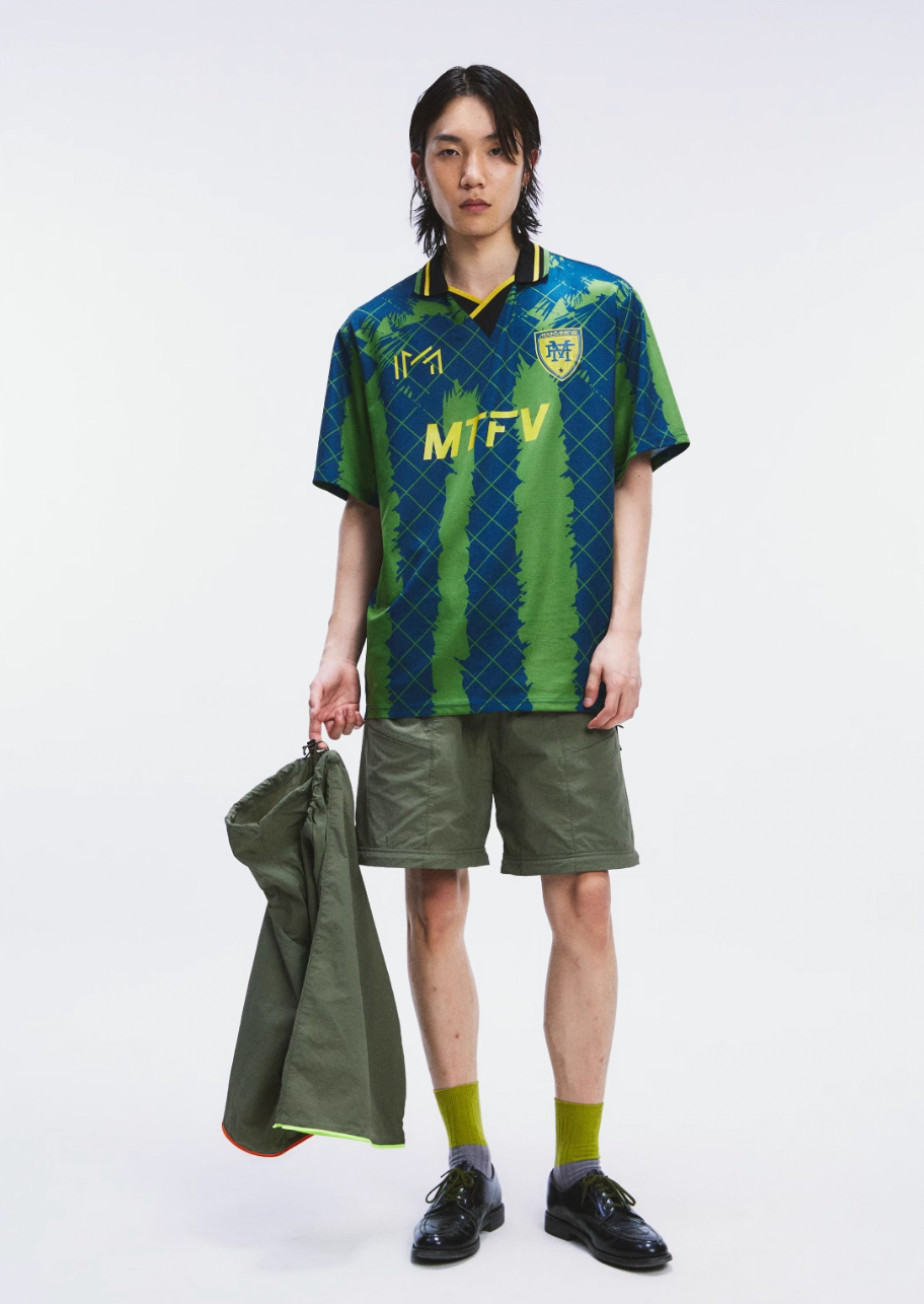 MOUNTAINFEVER Coconut Stripe Soccer Jersey Polo