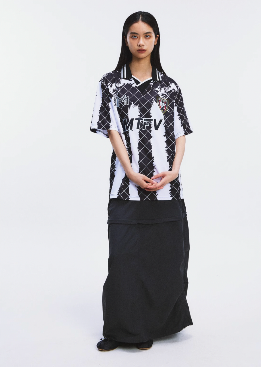 MOUNTAINFEVER Coconut Stripe Soccer Jersey Polo