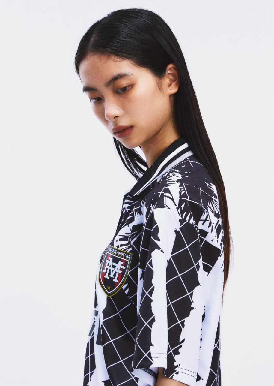 MOUNTAINFEVER Coconut Stripe Soccer Jersey Polo