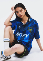 MOUNTAINFEVER Coconut Stripe Soccer Jersey Polo