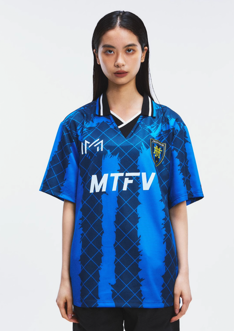 MOUNTAINFEVER Coconut Stripe Soccer Jersey Polo