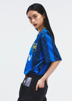 MOUNTAINFEVER Coconut Stripe Soccer Jersey Polo