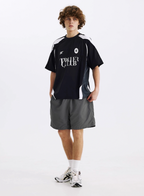 TBALLER Mesh Patchwork Color Blocking Soccer Jersey