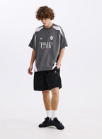 TBALLER Mesh Patchwork Color Blocking Soccer Jersey