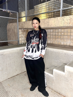 CHILLLIFE Logo Flame Long Sleeved Jersey