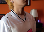 TGFCLUB Color Contrast Mesh Hockey Jersey