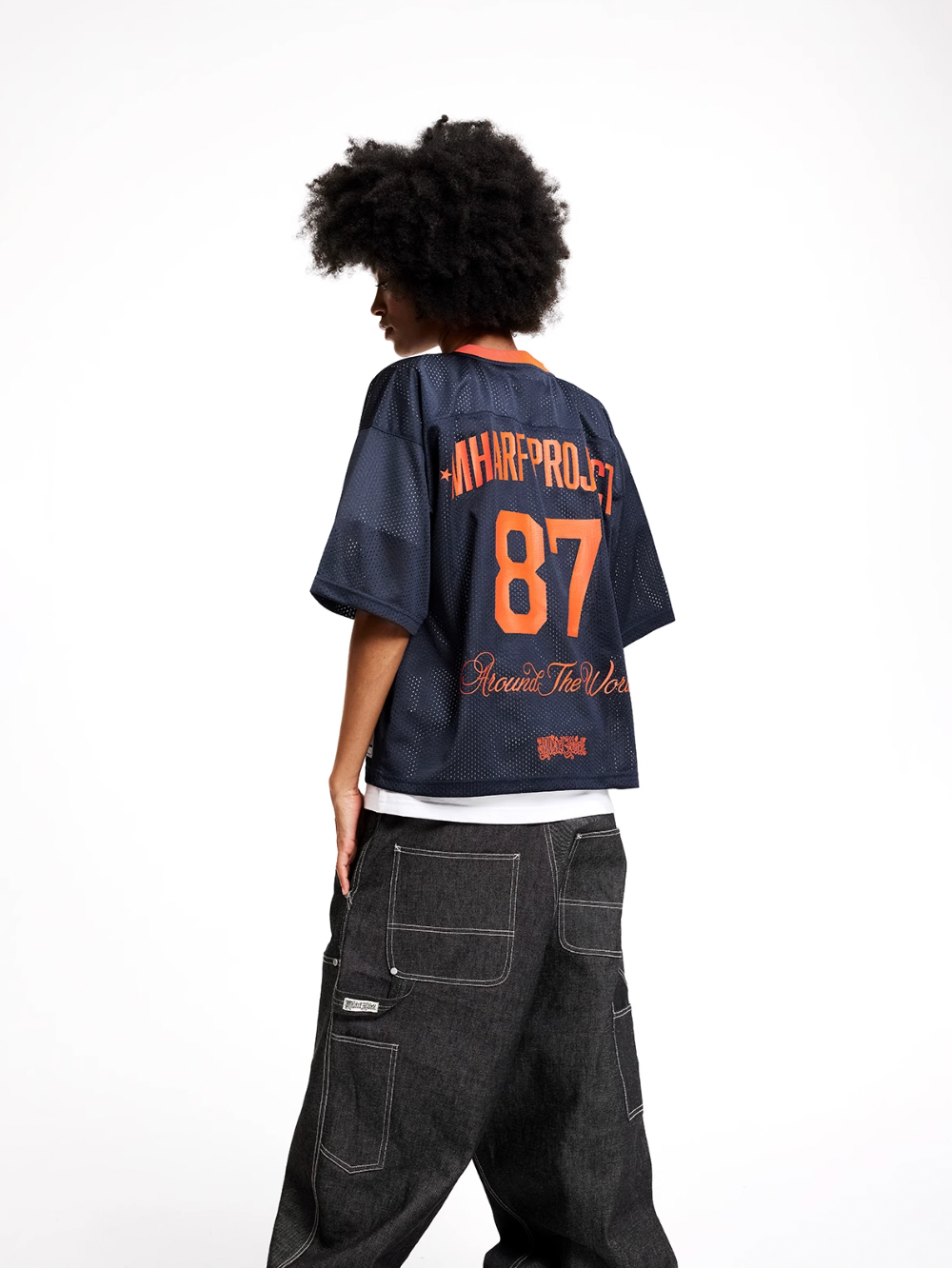 MHARF 87 Logo Vintage Mesh Hockey Jersey