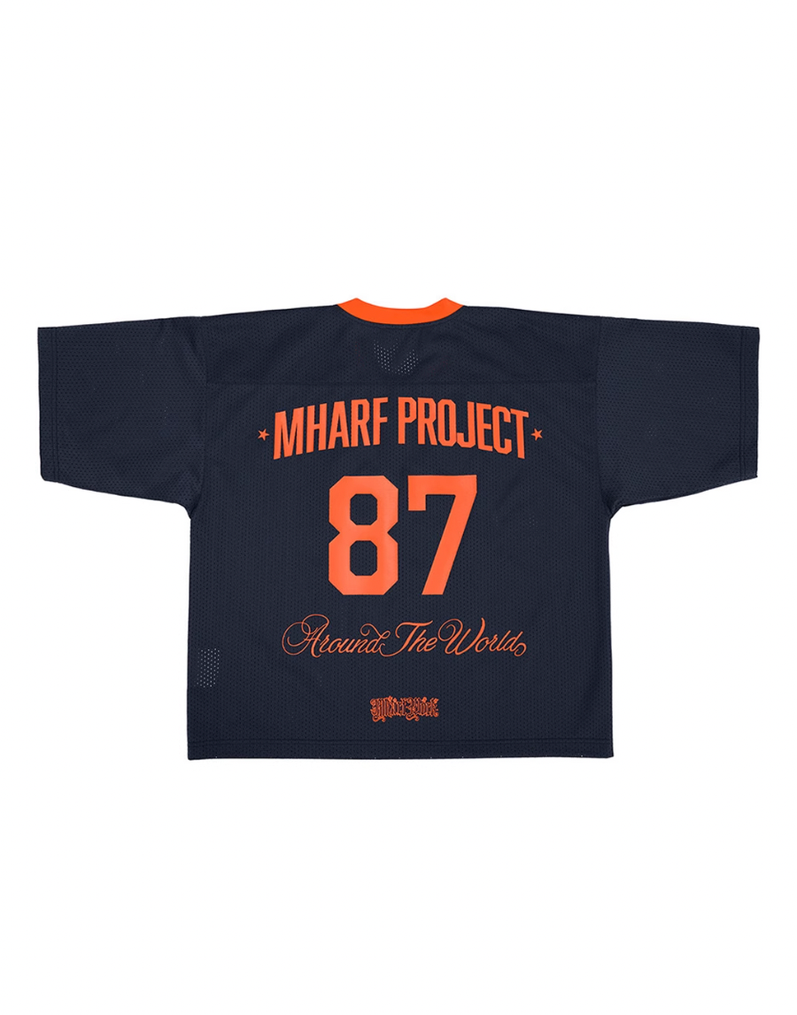 MHARF 87 Logo Vintage Mesh Hockey Jersey