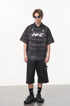 Harsh and Cruel Colorblock Digital Sports Print Shirt