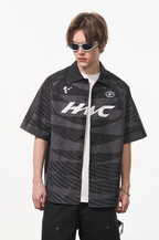 Harsh and Cruel Colorblock Digital Sports Print Shirt